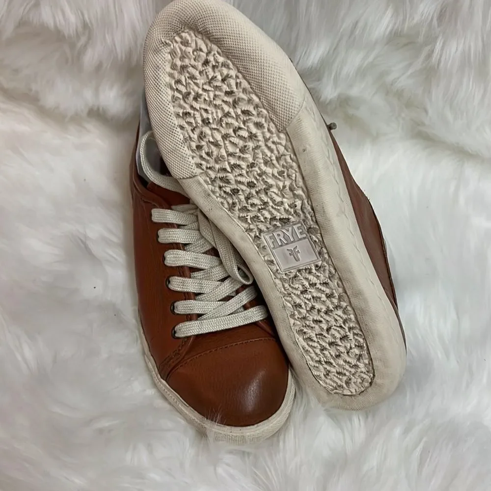 ‎Frye Leather Low Top Sneakers A3